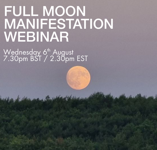 ROXIE NAFOUSI x Sturgeon Moon MANIFESTATION WEBINAR - AUGUST**