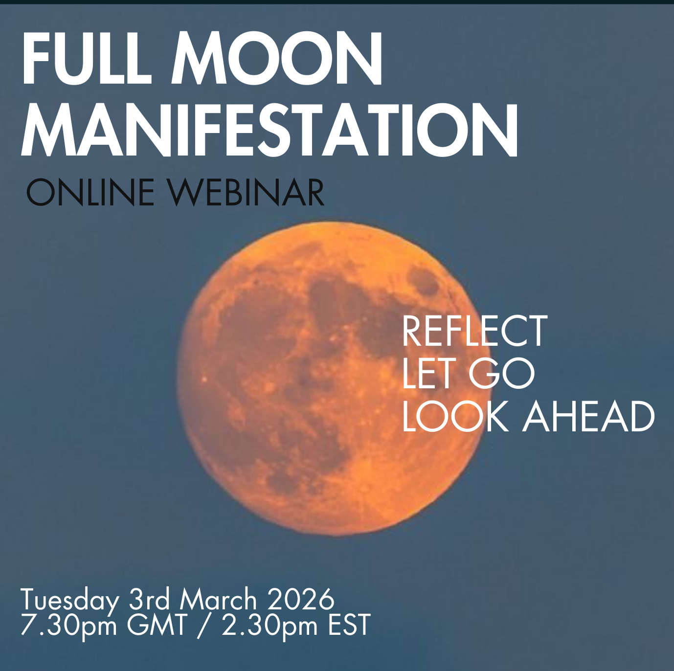 FULL MOON MANIFESTATION [Worm Moon]
