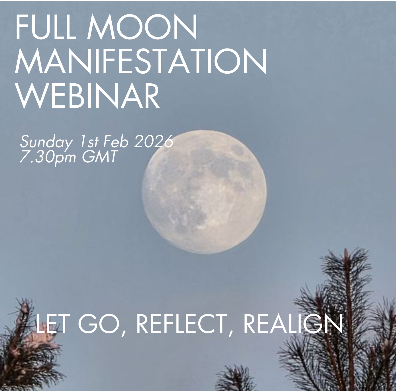 FULL MOON MANIFESTATION WEBINAR [SNOW MOON]